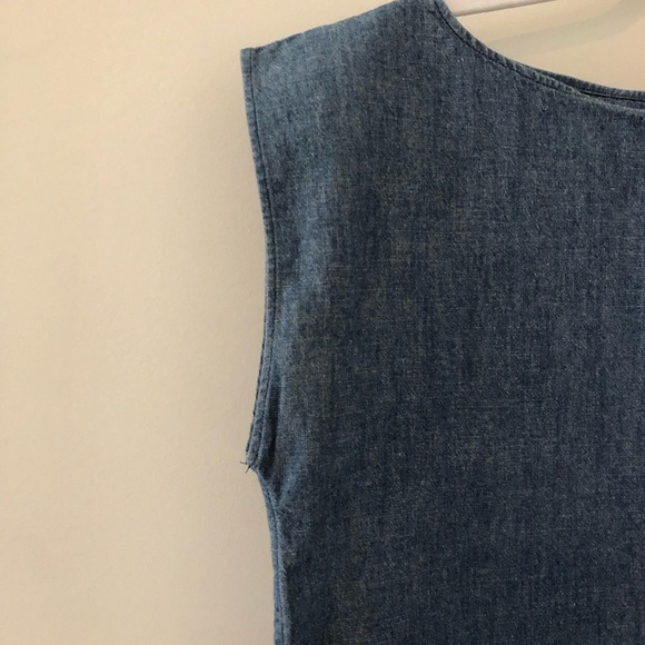 OZMA denim sleeveless top, EUC - Picture 4 of 10